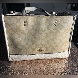 Used authentic coach purse